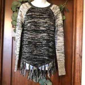 Fringed Hollister Sweater